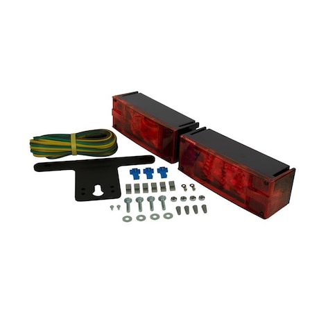 Hopkins Hopkins Amber/Red Rectangular Trailer Light Kit C7280